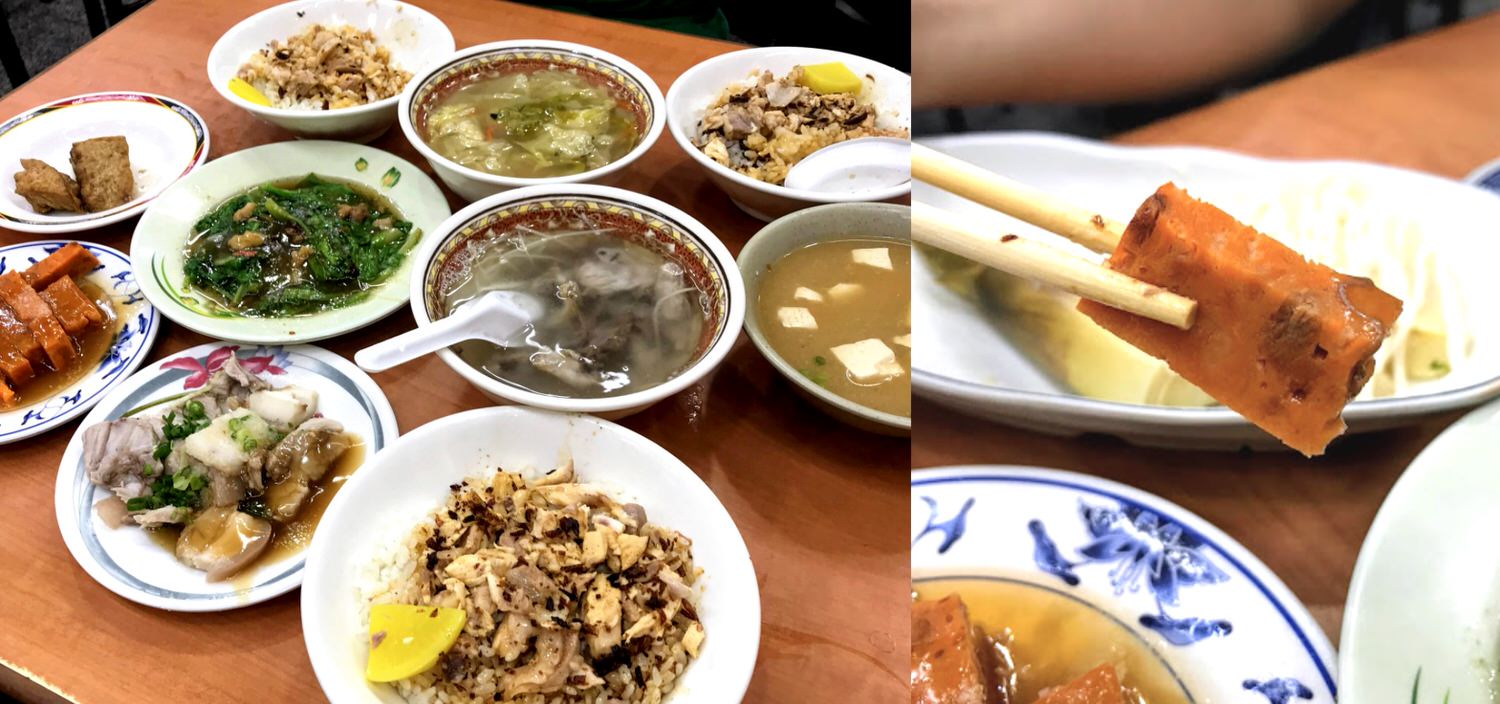 【嘉義｜東區】民主火雞肉飯｜特色油蔥醬汁雞肉飯與特別的橘紅蟳粿｜百元有找的在地飄香好滋味