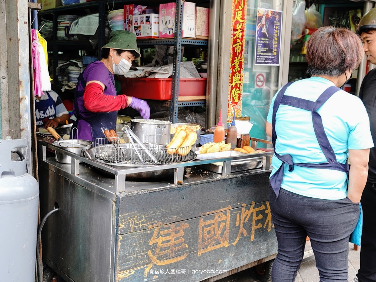 建國炸粿。澎湖傳統小吃｜素食的朋友可以吃喔！