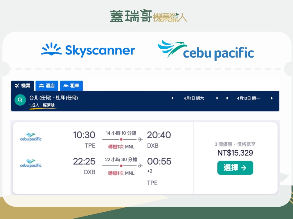 蓋瑞哥的機票報報 2022年第40週 |機票趨勢、機票教學、便宜機票,三個願望一次滿足! 6 image 114